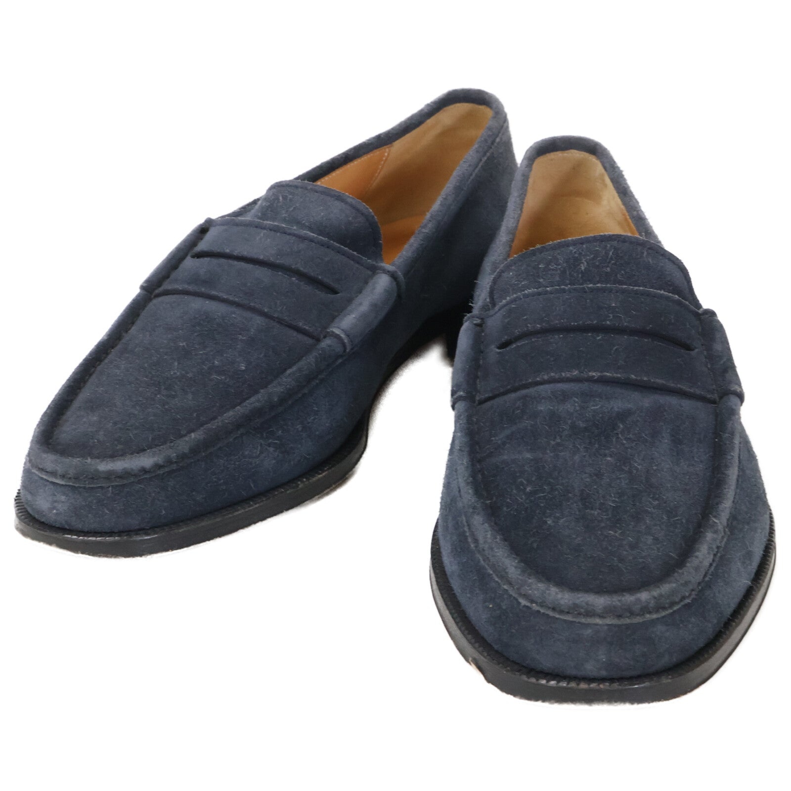 JOHNLOBB ジョンロブ CAPRI カプリ スエード コインローファー シューズ