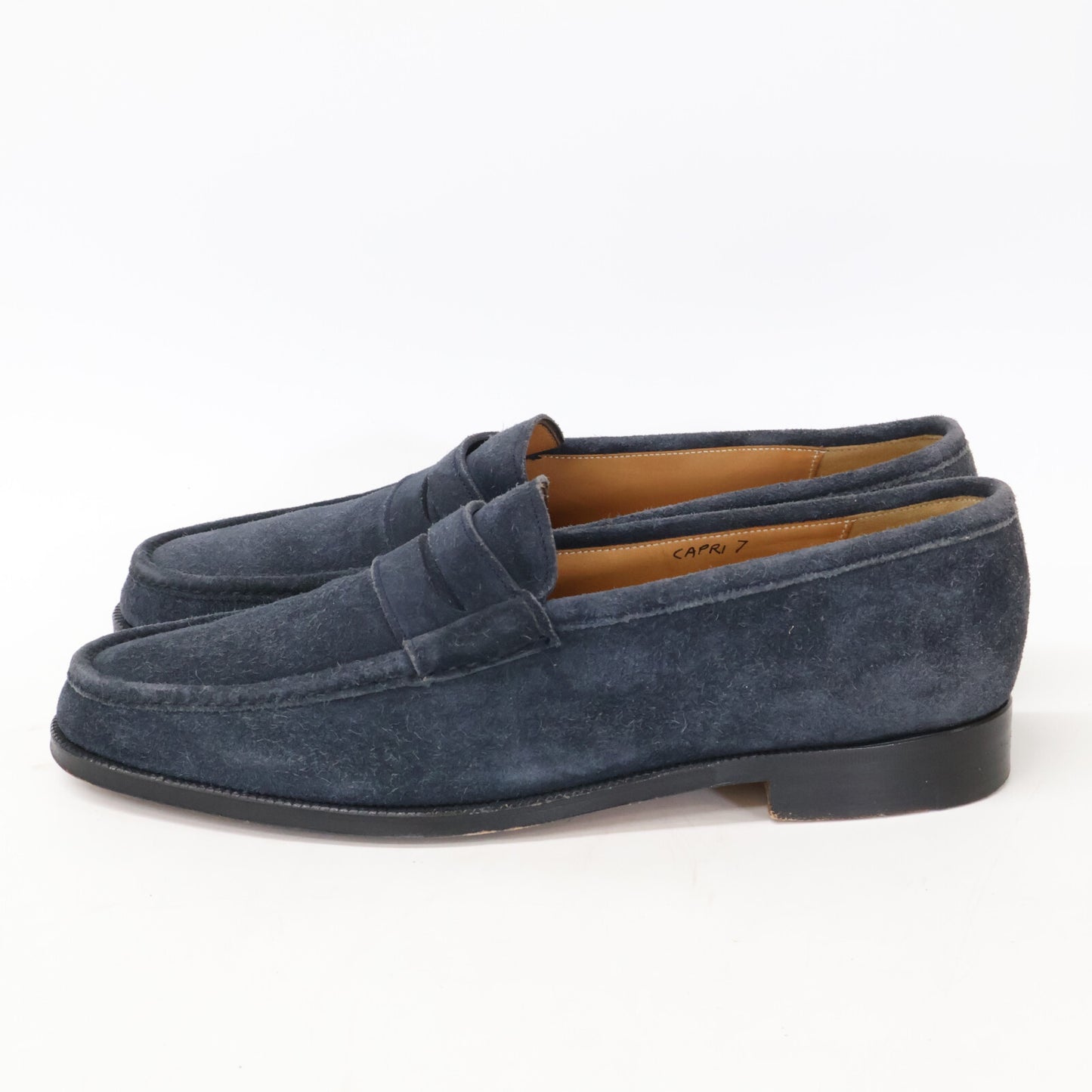 JOHNLOBB ジョンロブ CAPRI カプリ スエード コインローファー シューズ