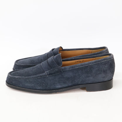 JOHNLOBB ジョンロブ CAPRI カプリ スエード コインローファー シューズ