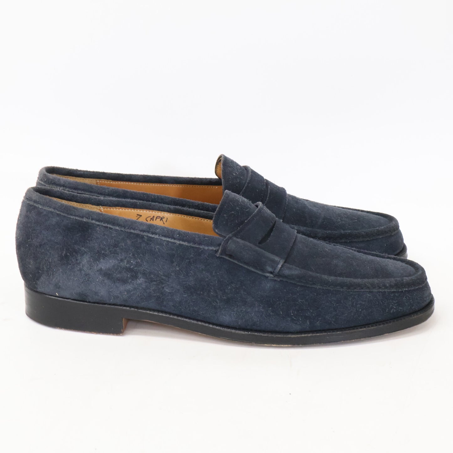 JOHNLOBB ジョンロブ CAPRI カプリ スエード コインローファー シューズ