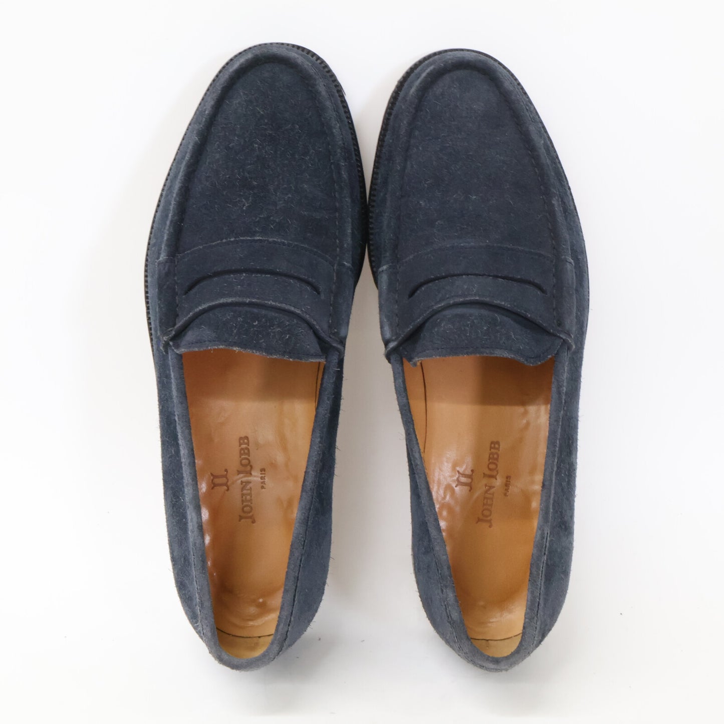 JOHNLOBB ジョンロブ CAPRI カプリ スエード コインローファー シューズ