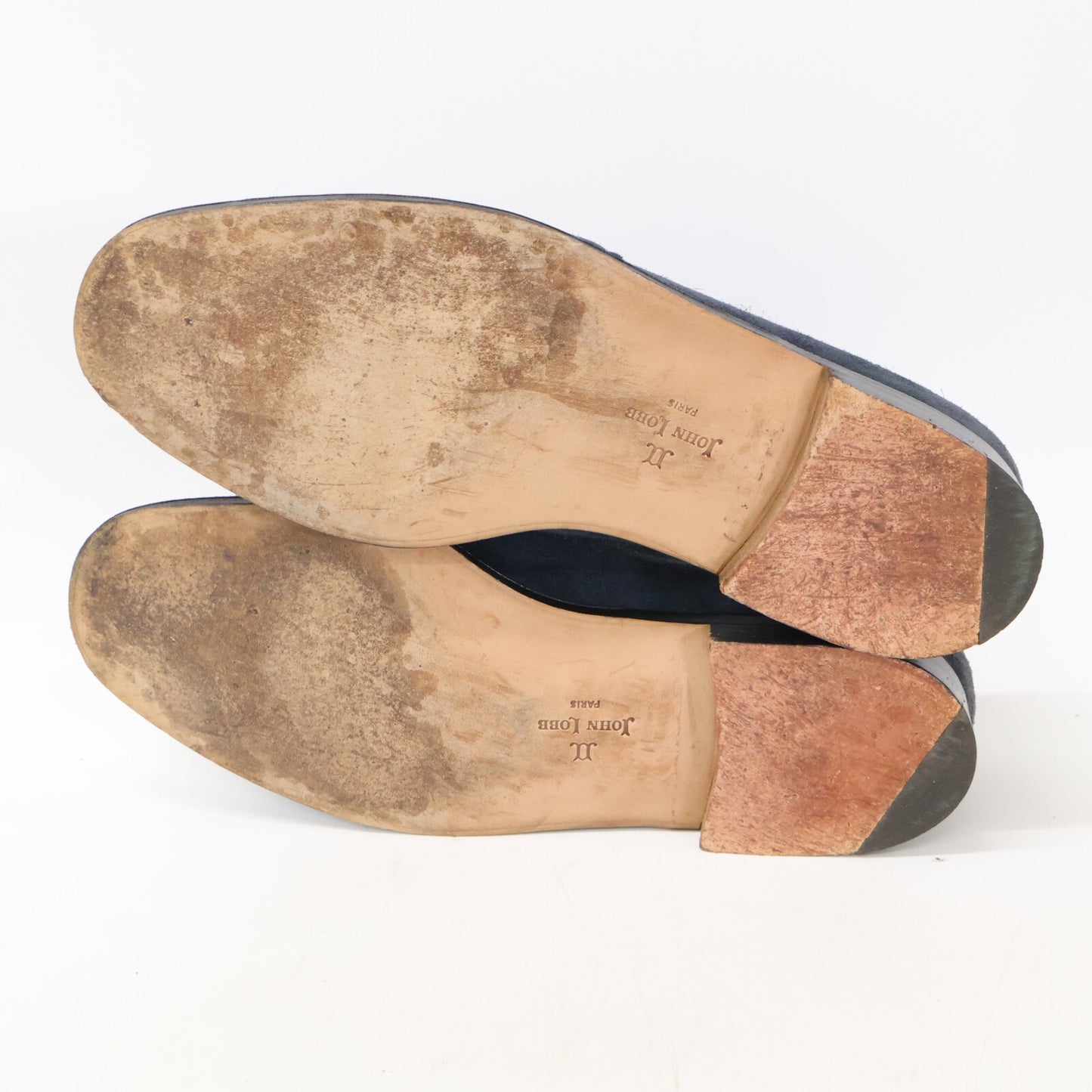 JOHNLOBB ジョンロブ CAPRI カプリ スエード コインローファー シューズ