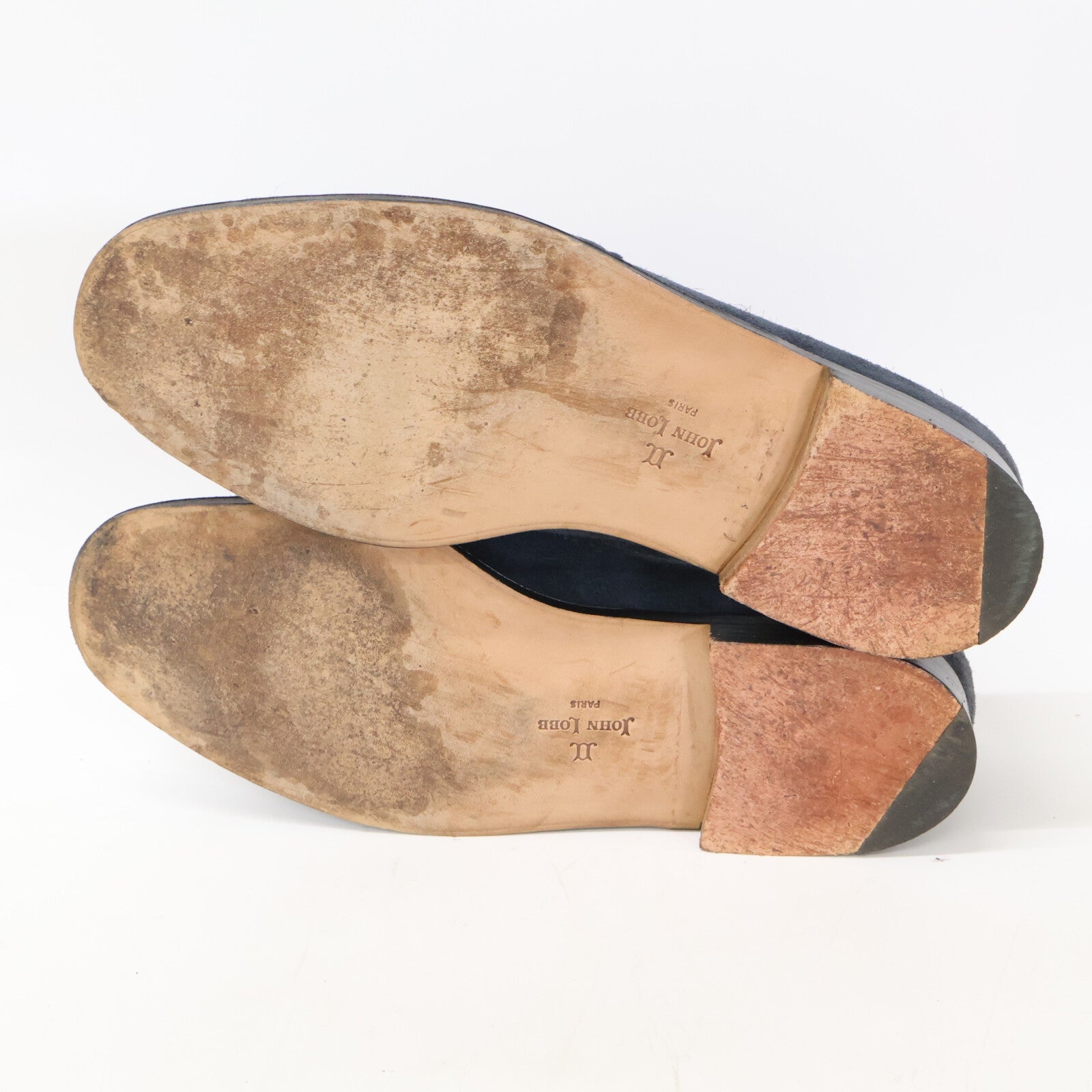 JOHNLOBB ジョンロブ CAPRI カプリ スエード コインローファー シューズ