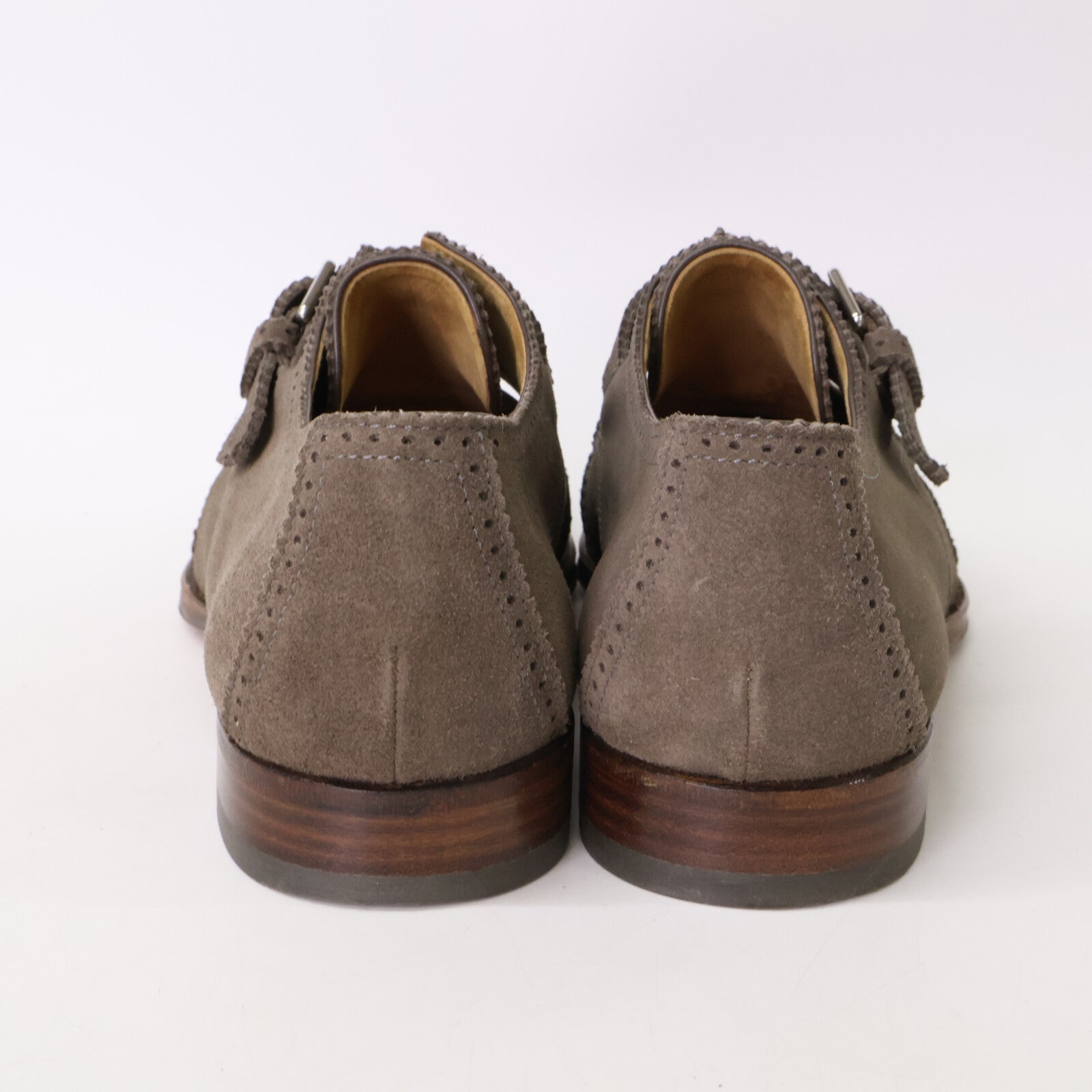 HERMES エルメス 【美品】スエード モンクストラップ シューズ シューズ