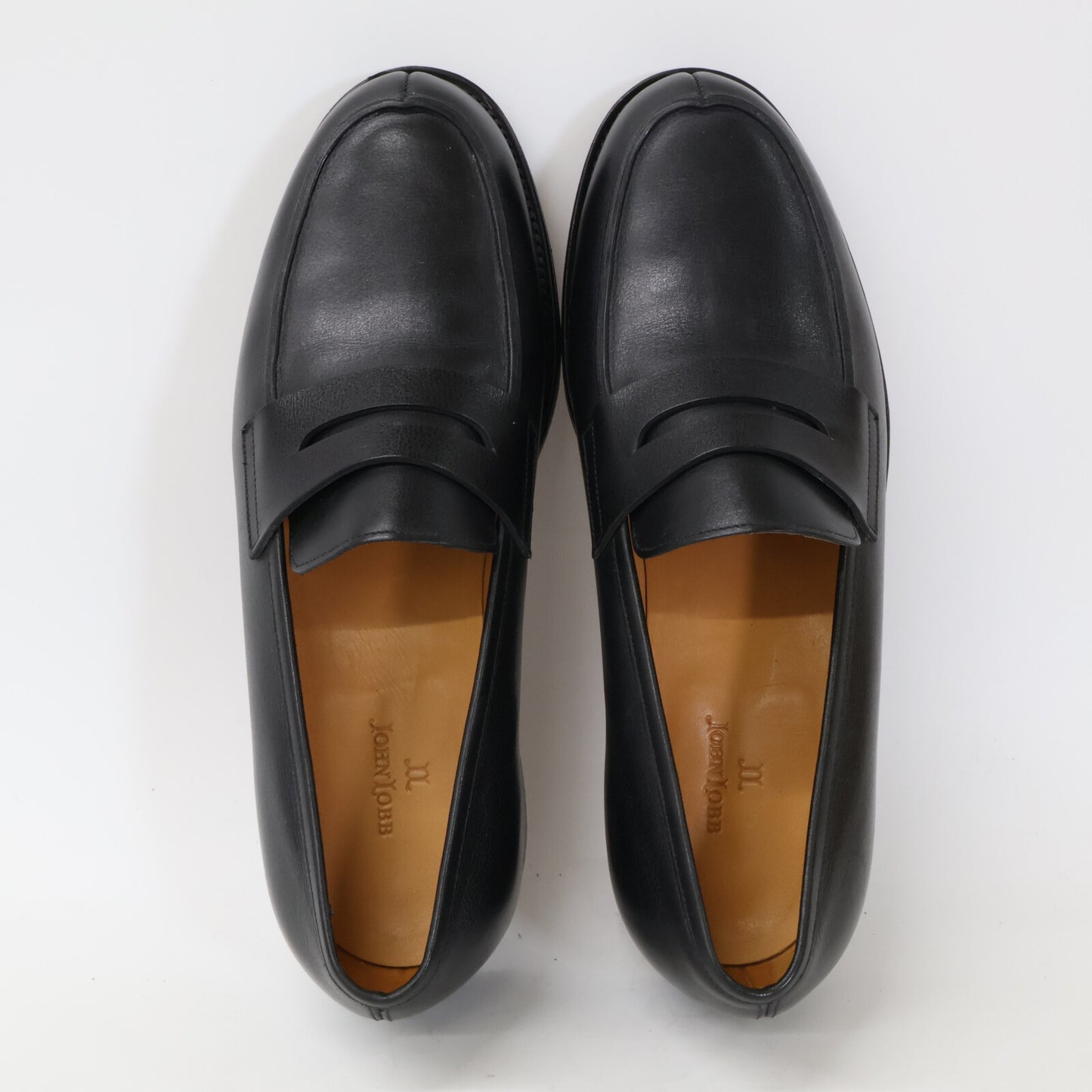 JOHNLOBB ジョンロブ 【美品】キャンパス 3198ラスト レザー ペニー ローファー シューズ