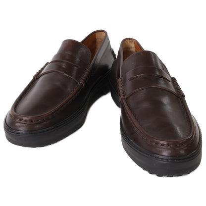 TOD'S トッズ レザー ドライビング ペニーローファー シューズ