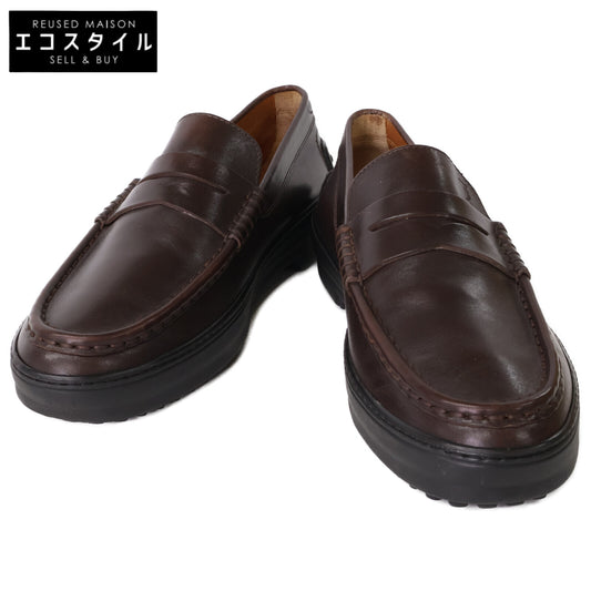 TOD'S トッズ レザー ドライビング ペニーローファー シューズ