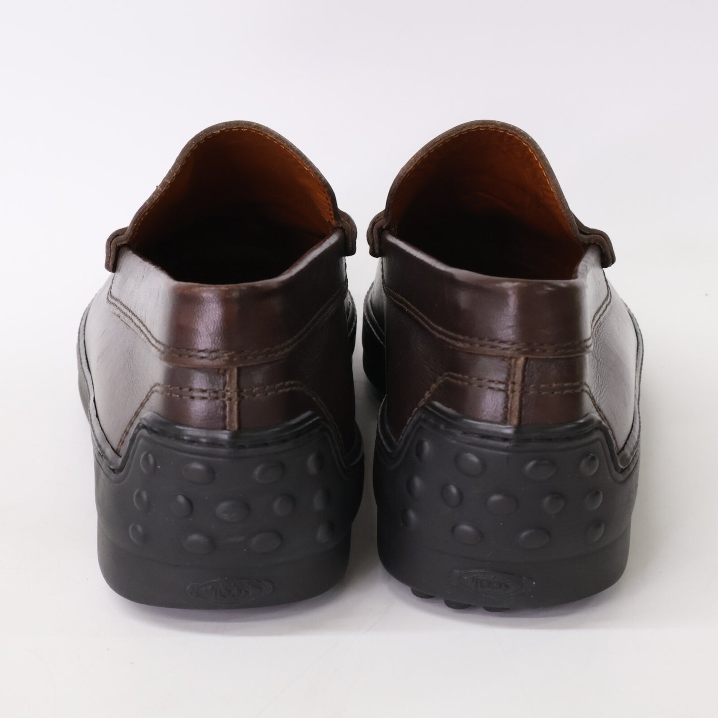 TOD'S トッズ レザー ドライビング ペニーローファー シューズ