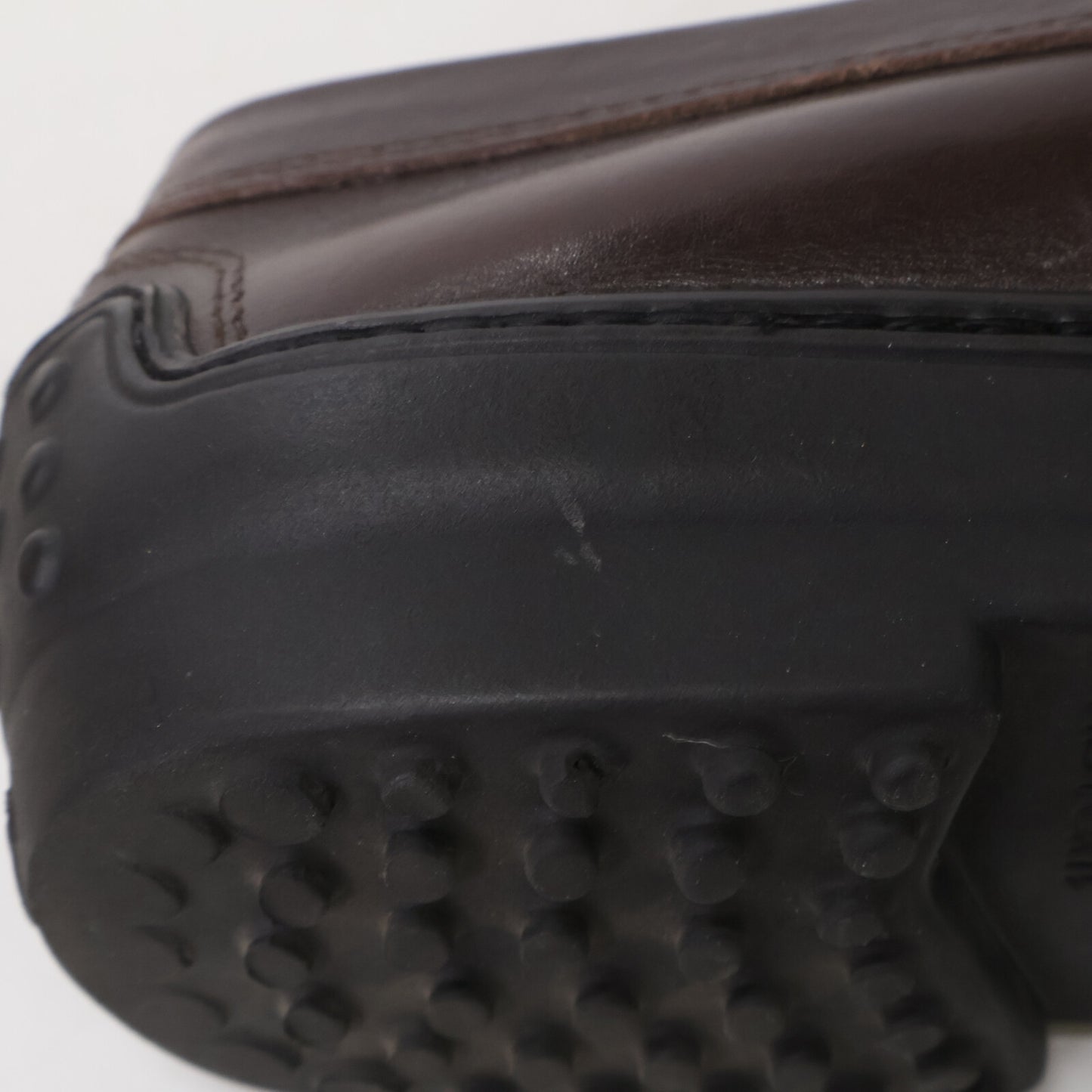 TOD'S トッズ レザー ドライビング ペニーローファー シューズ