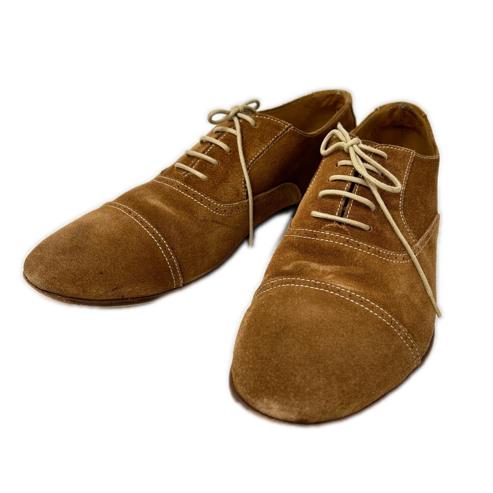 Lucknow ラクナウ CHAUSSEUR スエード ストレートチップ シューズ シューズ