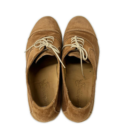 Lucknow ラクナウ CHAUSSEUR スエード ストレートチップ シューズ シューズ