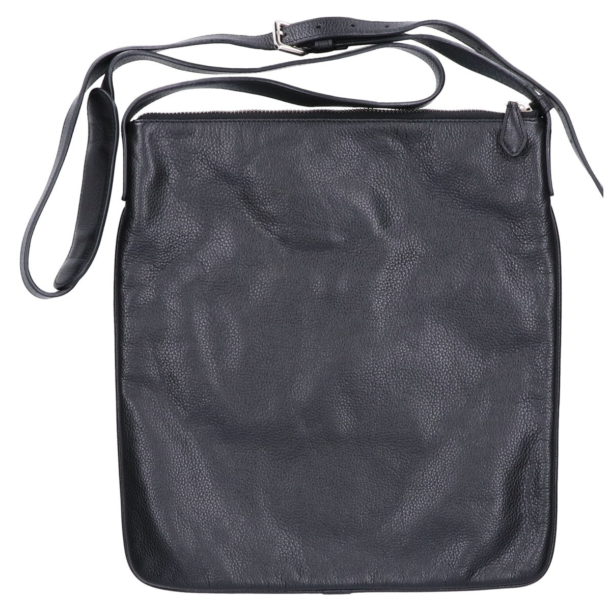 LOEWE ロエベ レザー ロゴ型押し ヘリテージ メッセンジャーバッグ/ ショルダーバッグ