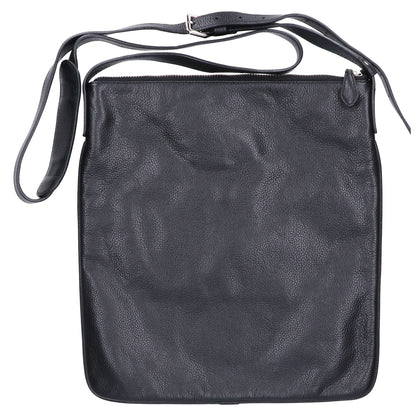 LOEWE ロエベ レザー ロゴ型押し ヘリテージ メッセンジャーバッグ/ ショルダーバッグ