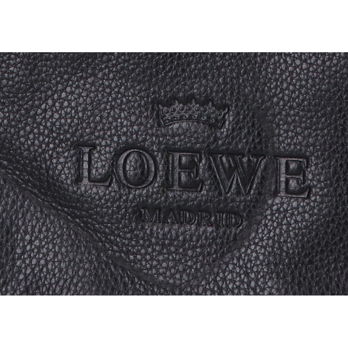 LOEWE ロエベ レザー ロゴ型押し ヘリテージ メッセンジャーバッグ/ ショルダーバッグ