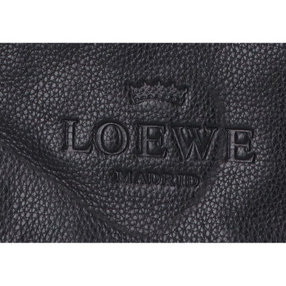 LOEWE ロエベ レザー ロゴ型押し ヘリテージ メッセンジャーバッグ/ ショルダーバッグ