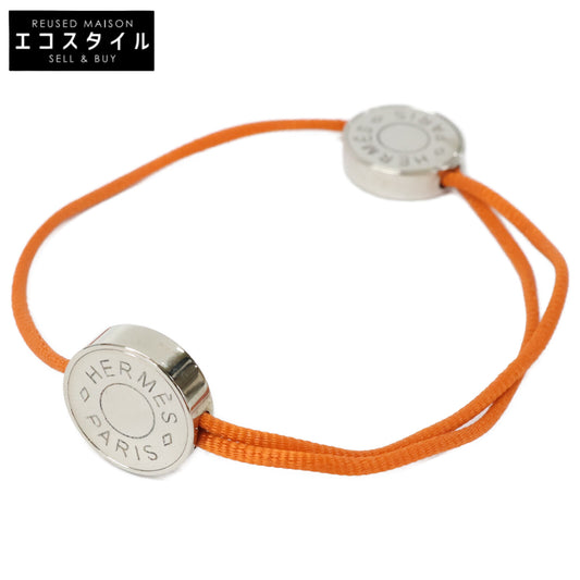 HERMES エルメス セリエ シルバー金具 コード ブレスレット