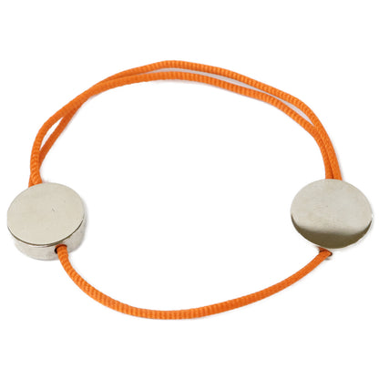 HERMES エルメス セリエ シルバー金具 コード ブレスレット