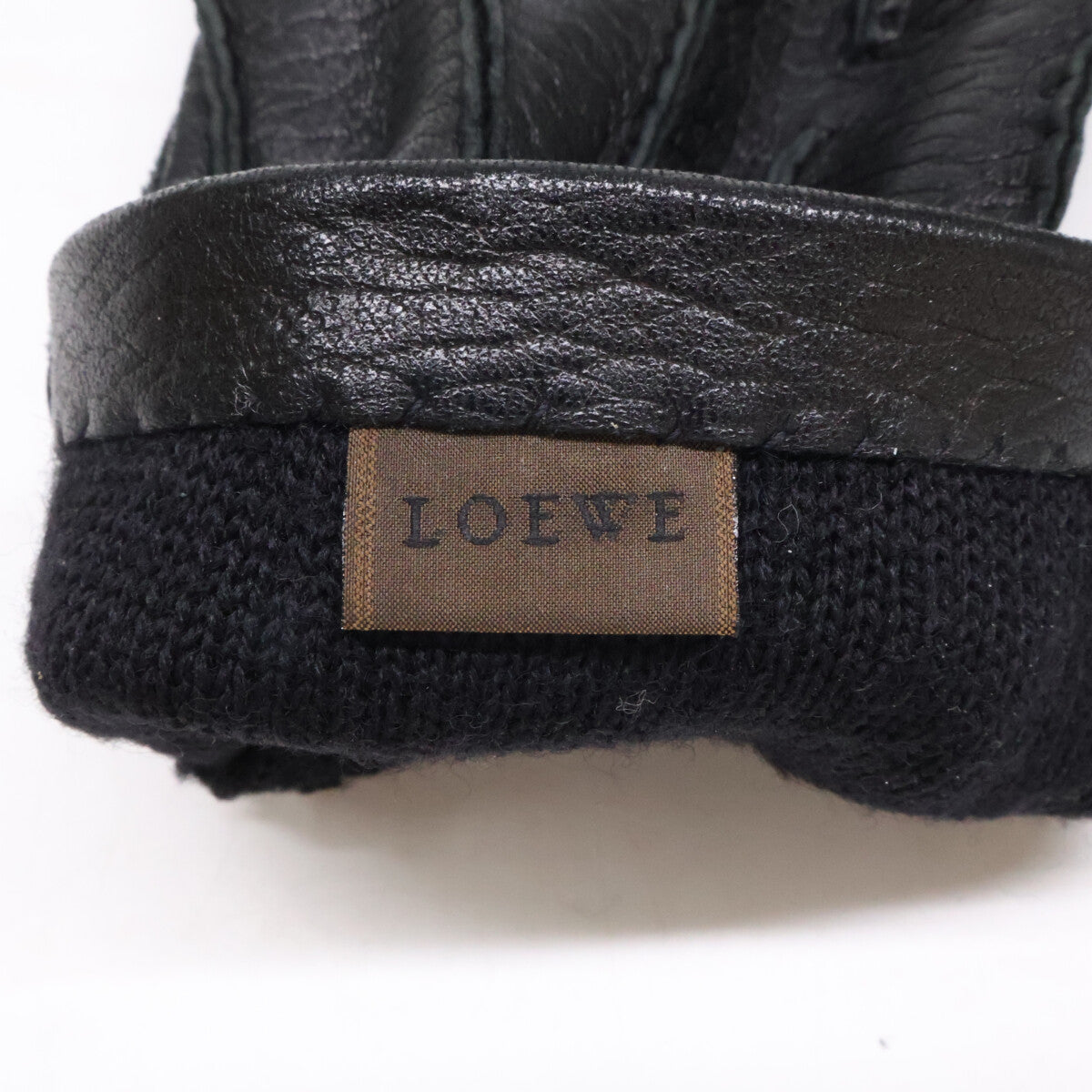 LOEWE ロエベ レザー グローブ