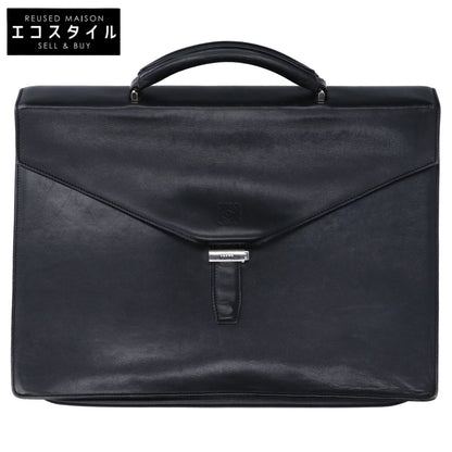 LOEWE ロエベ アナグラム レザー フラップ ビジネスバッグ ブリーフケース ビジネスバッグ ブリーフケース