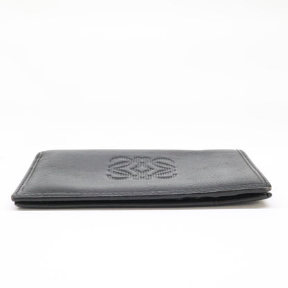 LOEWE ロエベ レザー アナグラム型押し 二つ折り財布（小銭入れなし） 二つ折り財布（小銭入れなし）
