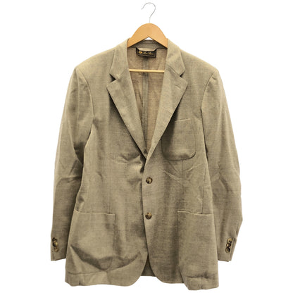 Loro Piana Beige wool tailored jacket, top
