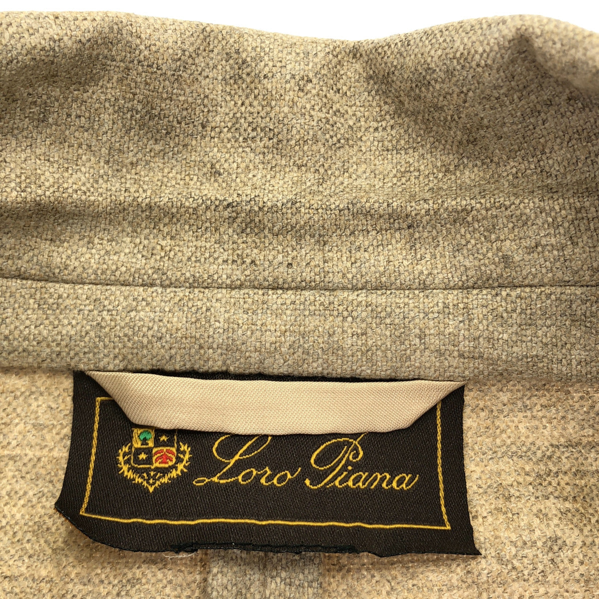 Loro Piana Beige wool tailored jacket, top