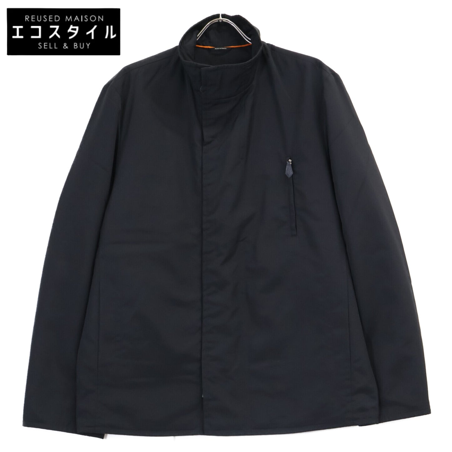 HERMES エルメス 【国内正規】ナイロン ジップアップ スタンドカラージャケット ジャケット