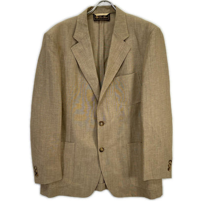 Loro Piana ロロピアーナ ベージュ リネンウール テーラードジャケット ジャケット