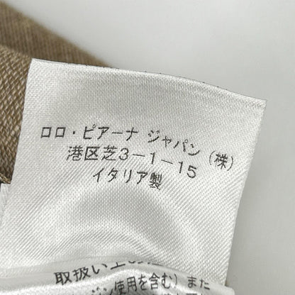 Loro Piana ロロピアーナ ベージュ リネンウール テーラードジャケット ジャケット