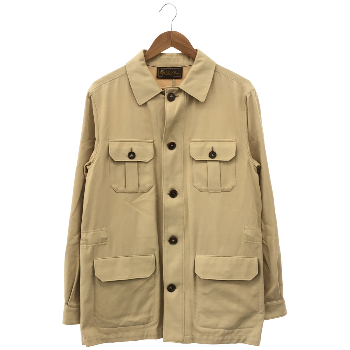 Loro Piana ロロピアーナ ベージュ コットン サファリジャケット トップス