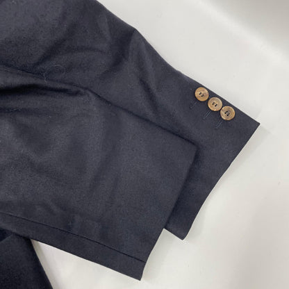 Loro Piana ロロピアーナ ブラック カシミヤウール テーラードジャケット ジャケット