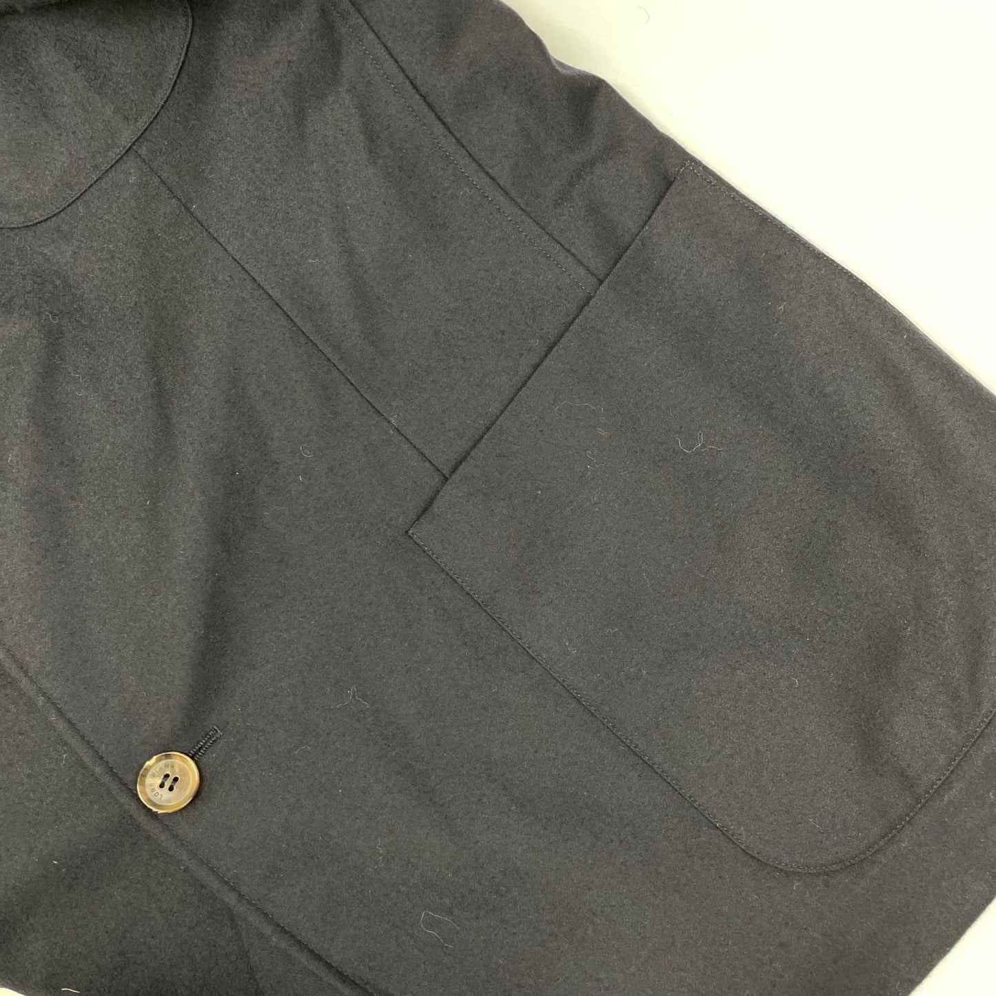 Loro Piana ロロピアーナ ブラック カシミヤウール テーラードジャケット ジャケット