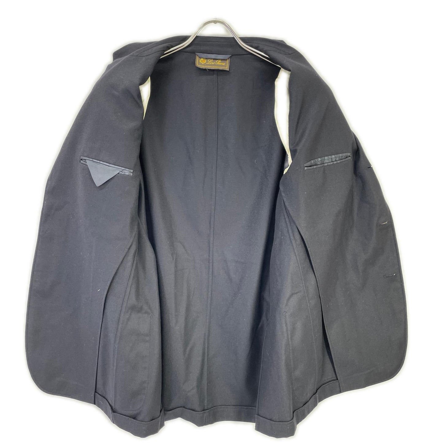 Loro Piana ロロピアーナ ブラック カシミヤウール テーラードジャケット ジャケット