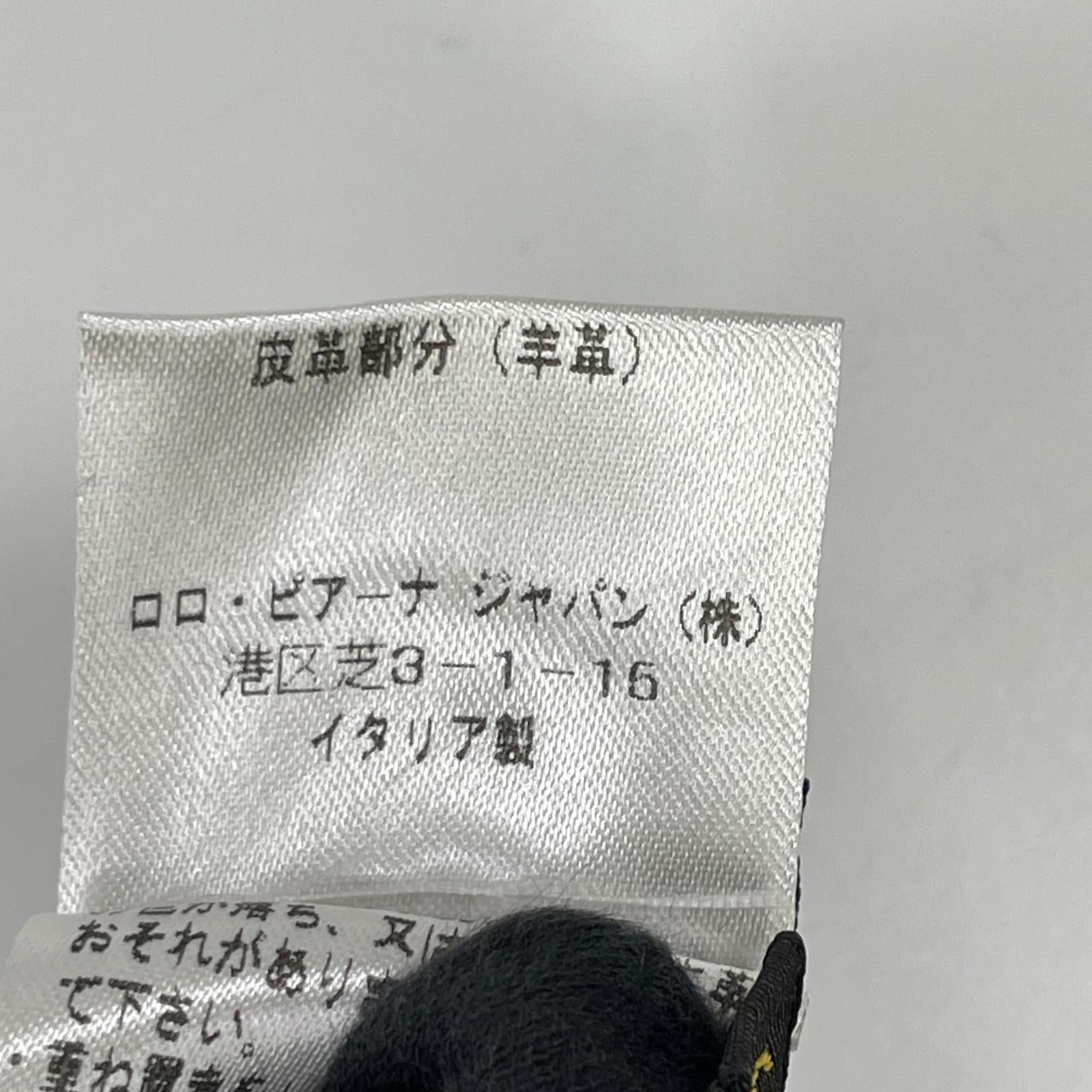 Loro Piana ロロピアーナ ブラック カシミヤウール テーラードジャケット ジャケット
