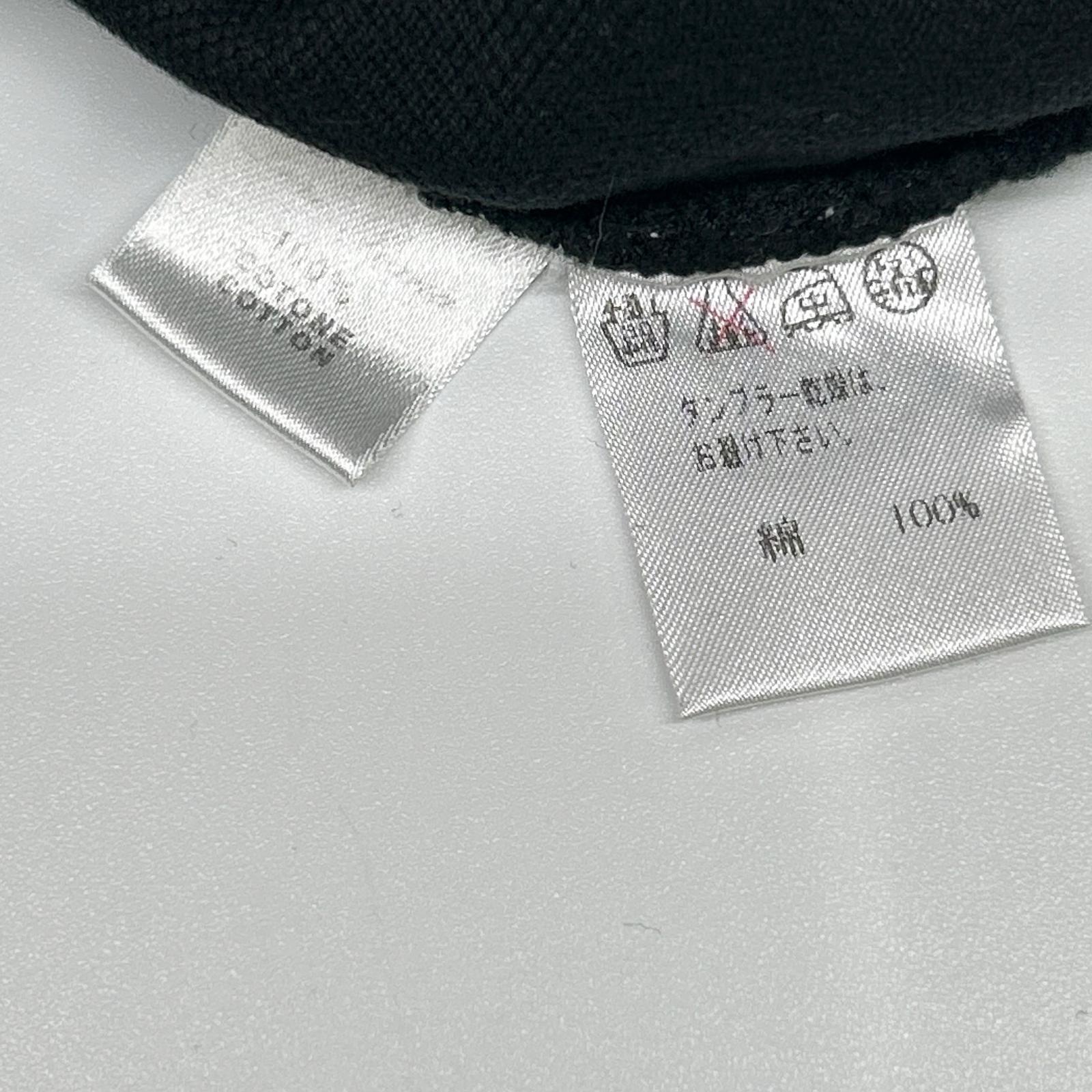 Loro Piana ロロピアーナ ブラック コットン 胸ポケット ポロシャツ トップス