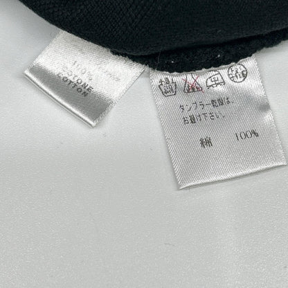 Loro Piana ロロピアーナ ブラック コットン 胸ポケット ポロシャツ トップス