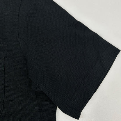 Loro Piana ロロピアーナ ブラック コットン 胸ポケット ポロシャツ トップス