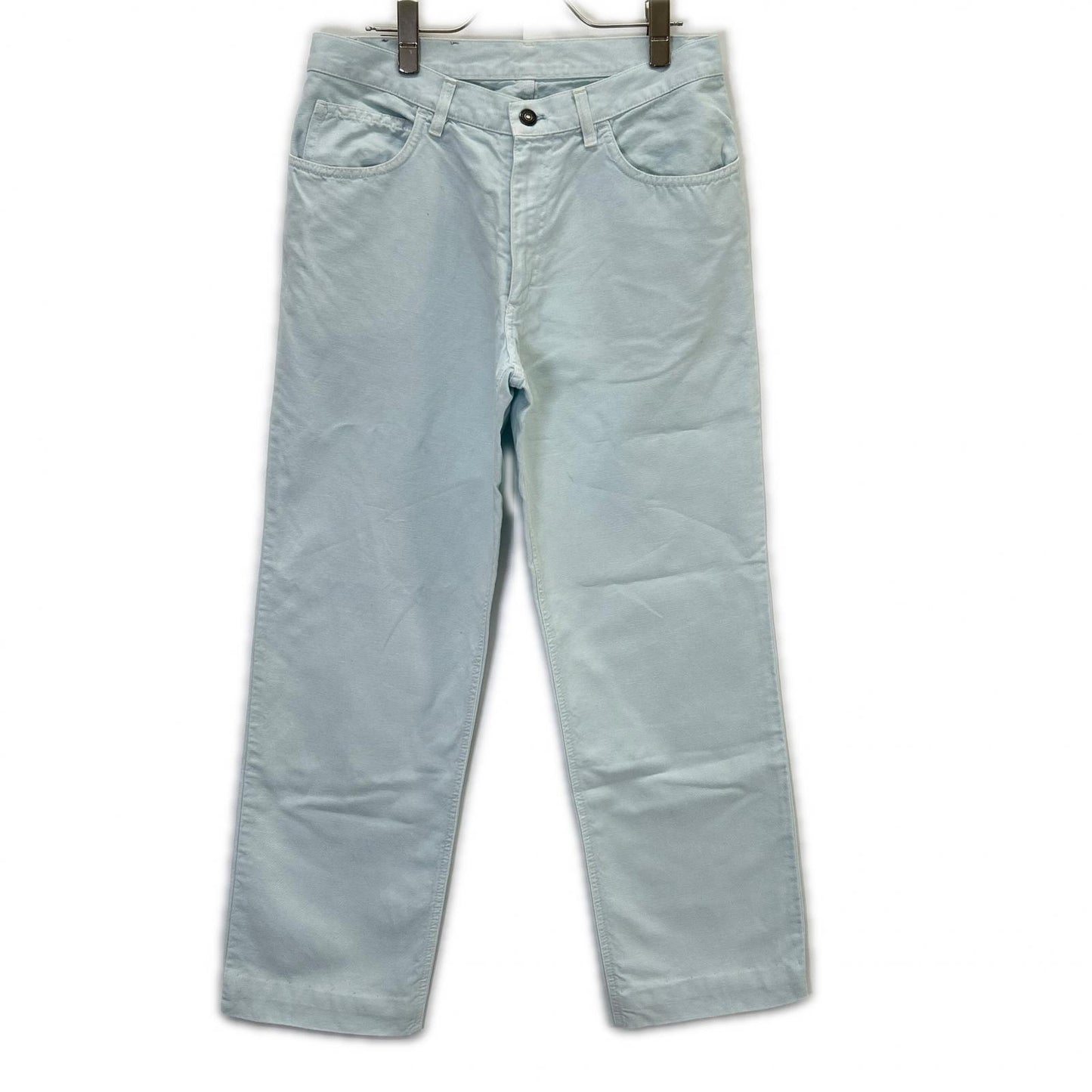 Loro Piana ロロピアーナ ブルー リネンコットン パンツ ボトムス