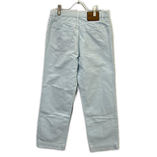 Loro Piana ロロピアーナ ブルー リネンコットン パンツ ボトムス