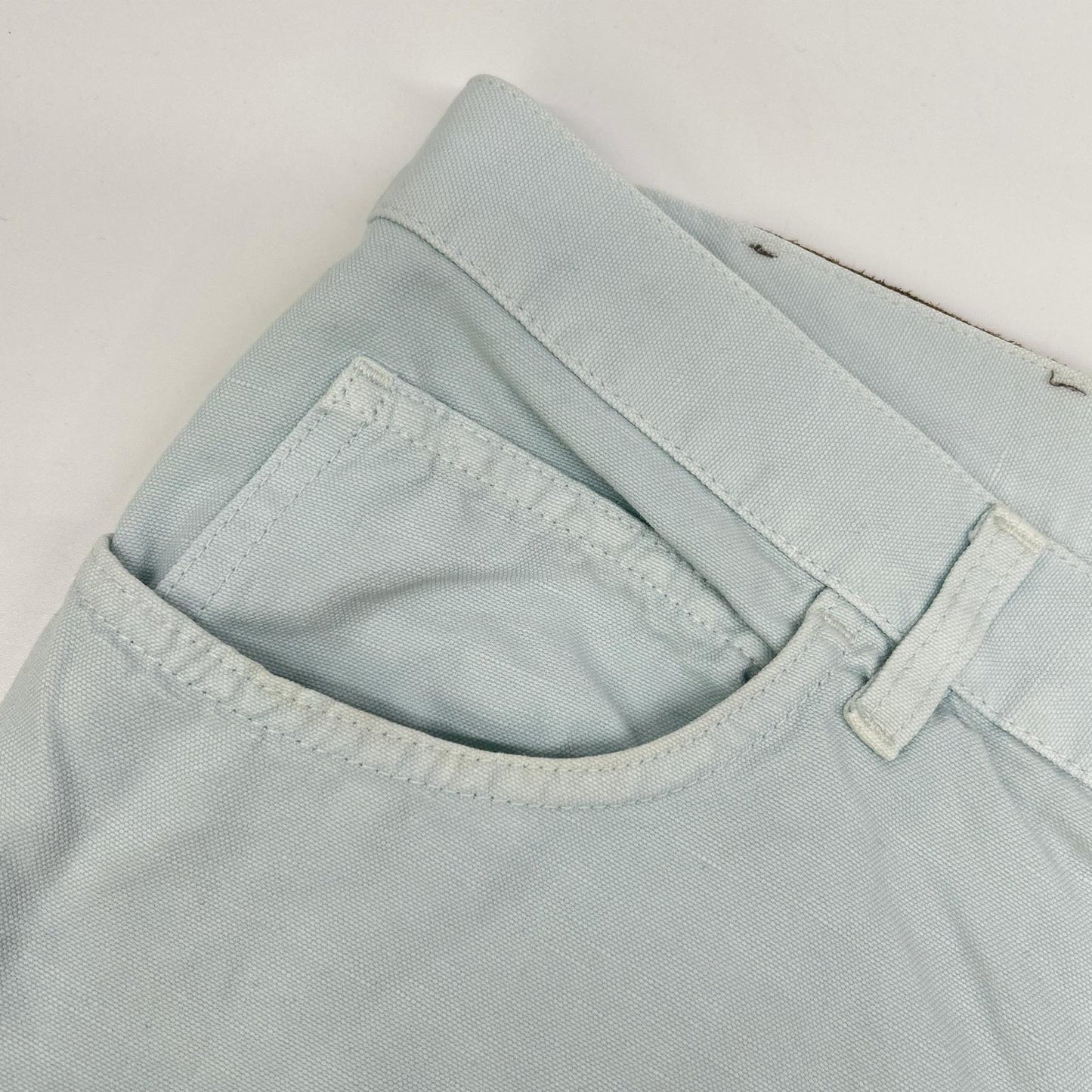 Loro Piana ロロピアーナ ブルー リネンコットン パンツ ボトムス