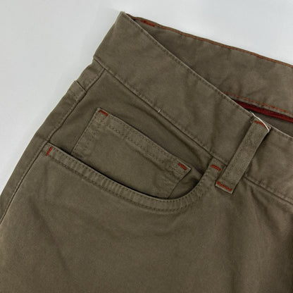 Loro Piana ロロピアーナ FAE0472 カーキ コットン混 チノパン ボトムス