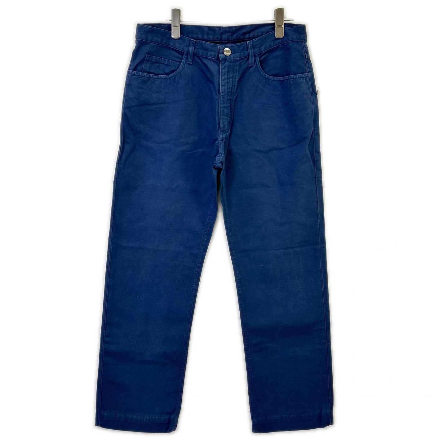 Loro Piana ロロピアーナ ネイビー リネンコットン パンツ ボトムス