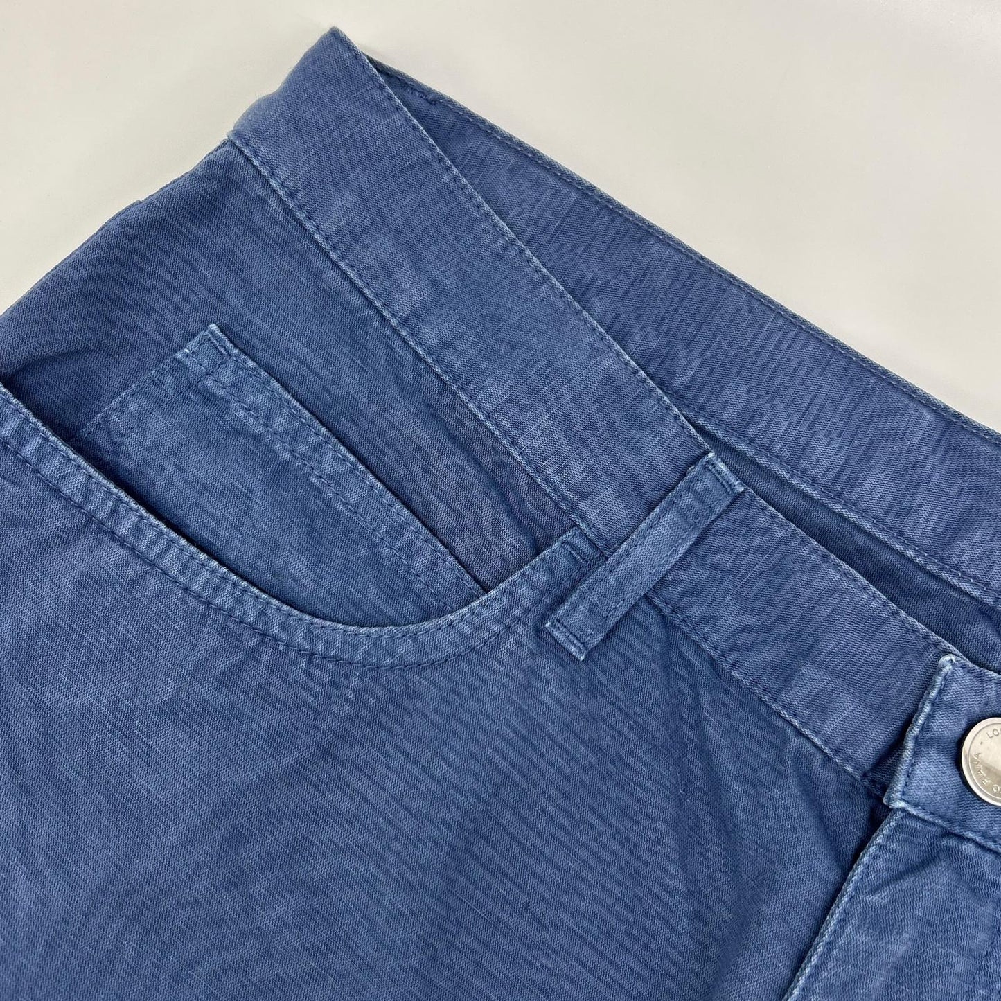 Loro Piana ロロピアーナ ネイビー リネンコットン パンツ ボトムス