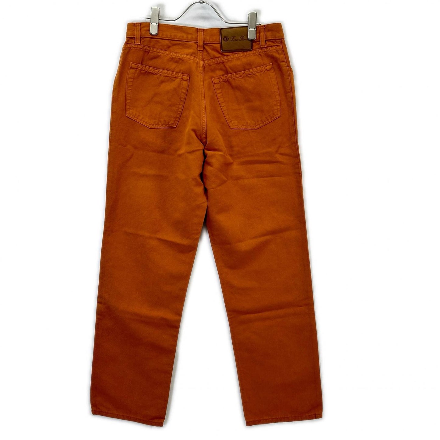 Loro Piana ロロピアーナ オレンジ リネンコットン パンツ ボトムス