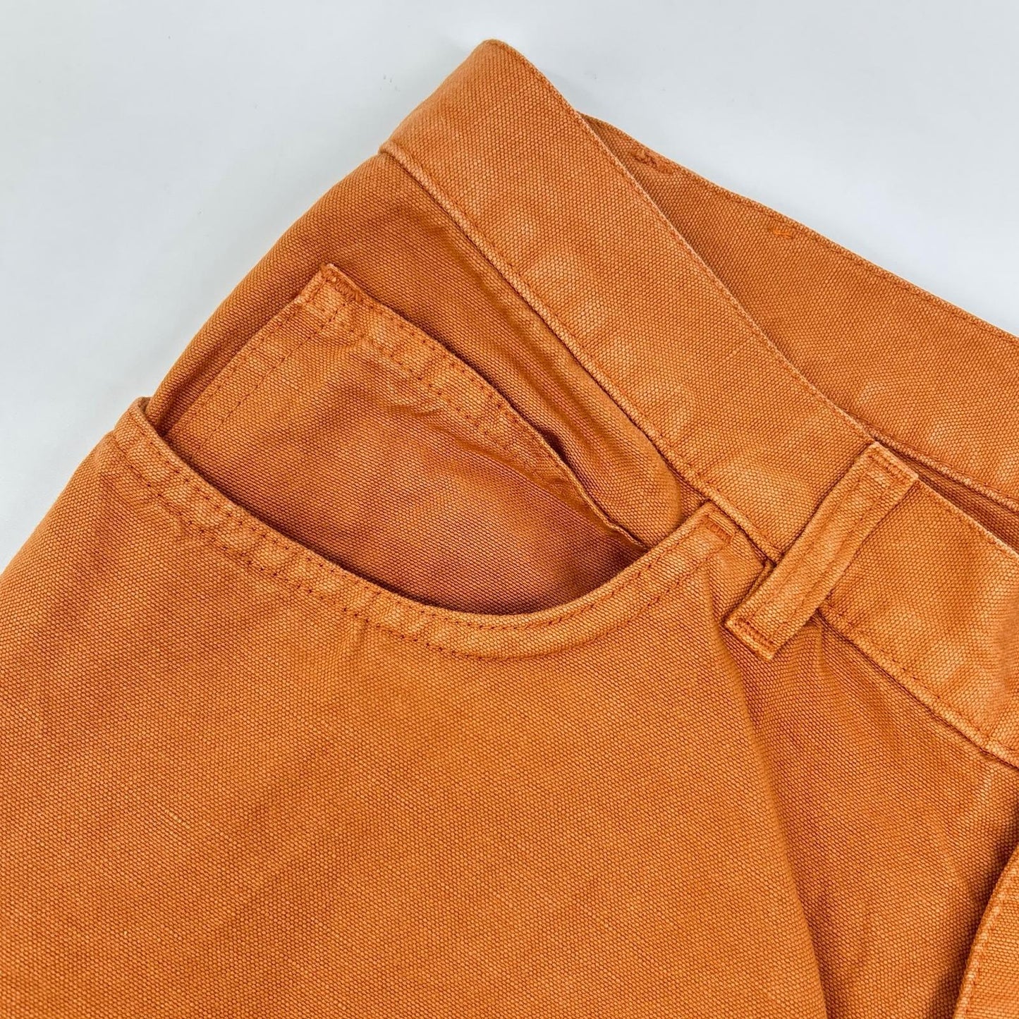 Loro Piana ロロピアーナ オレンジ リネンコットン パンツ ボトムス