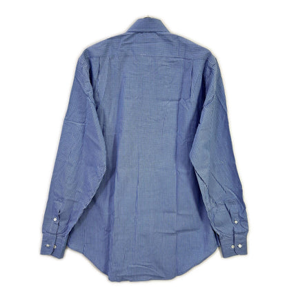 Loro Piana ロロピアーナ ブルー ギンガムチェック柄 長袖シャツ トップス