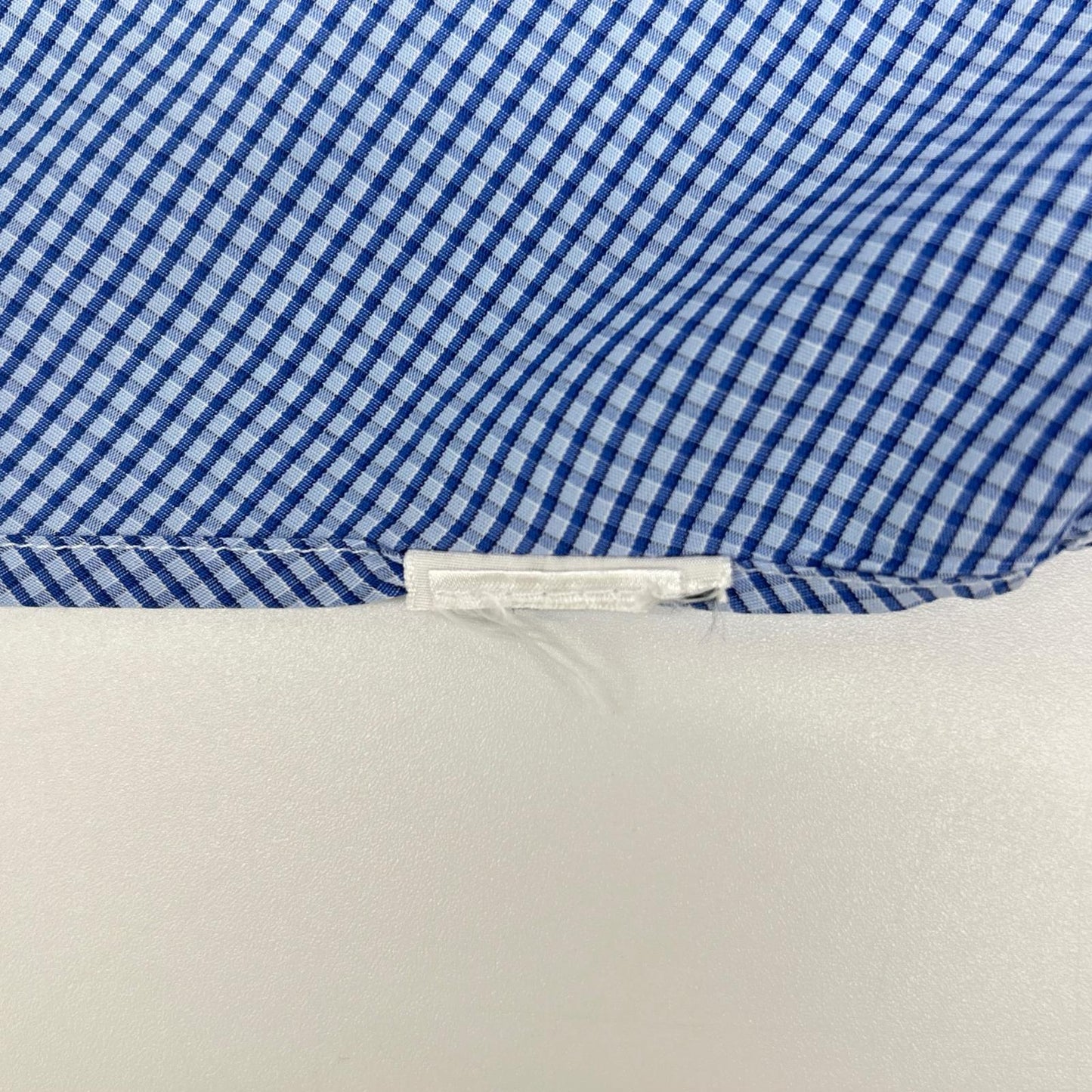 Loro Piana ロロピアーナ ブルー ギンガムチェック柄 長袖シャツ トップス