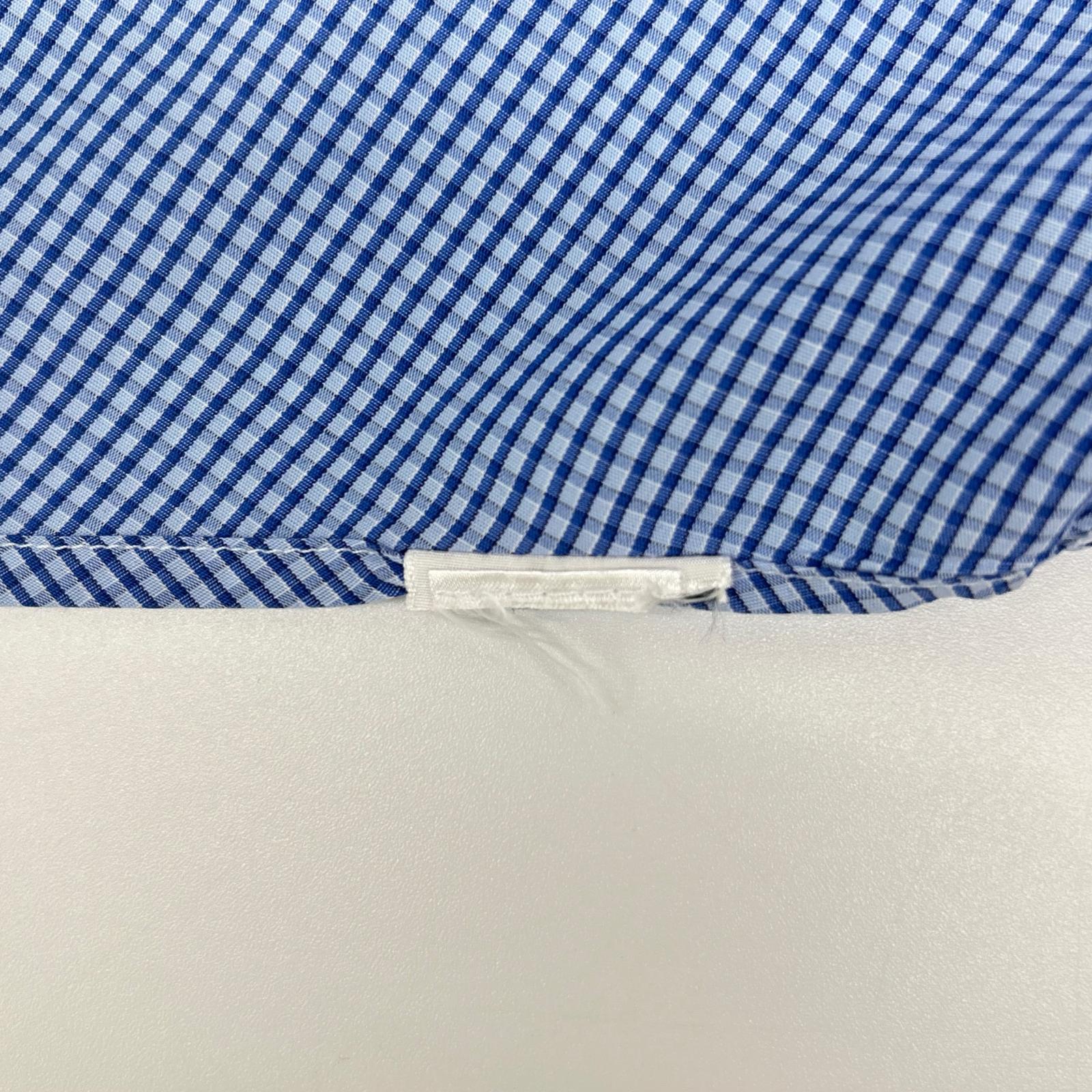 Loro Piana ロロピアーナ ブルー ギンガムチェック柄 長袖シャツ トップス