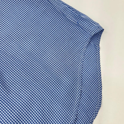 Loro Piana ロロピアーナ ブルー ギンガムチェック柄 長袖シャツ トップス