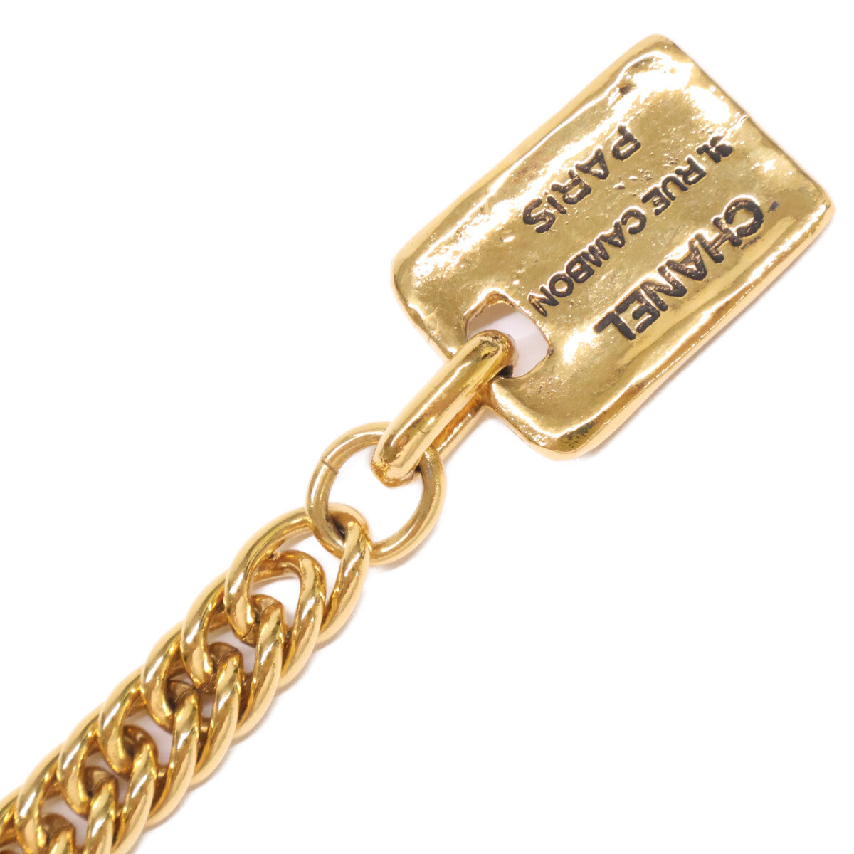 CHANEL シャネル 美品 カンボン チェーン ベルト